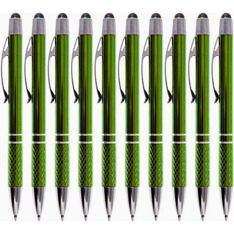 10 Stück Kulis Metallkugelschreiber Kugelschreiber Aluminium mit Touch Funktion