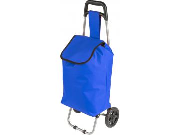 Einkaufstrolley Einkaufsroller Einkaufswagen Trolley Roller Shopping Tasche blau