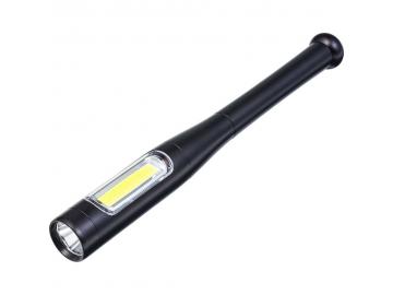 LED Taschenlampe Handlampe mit 5 Funktionen incl. Stroboskop Angriffs Abwehr